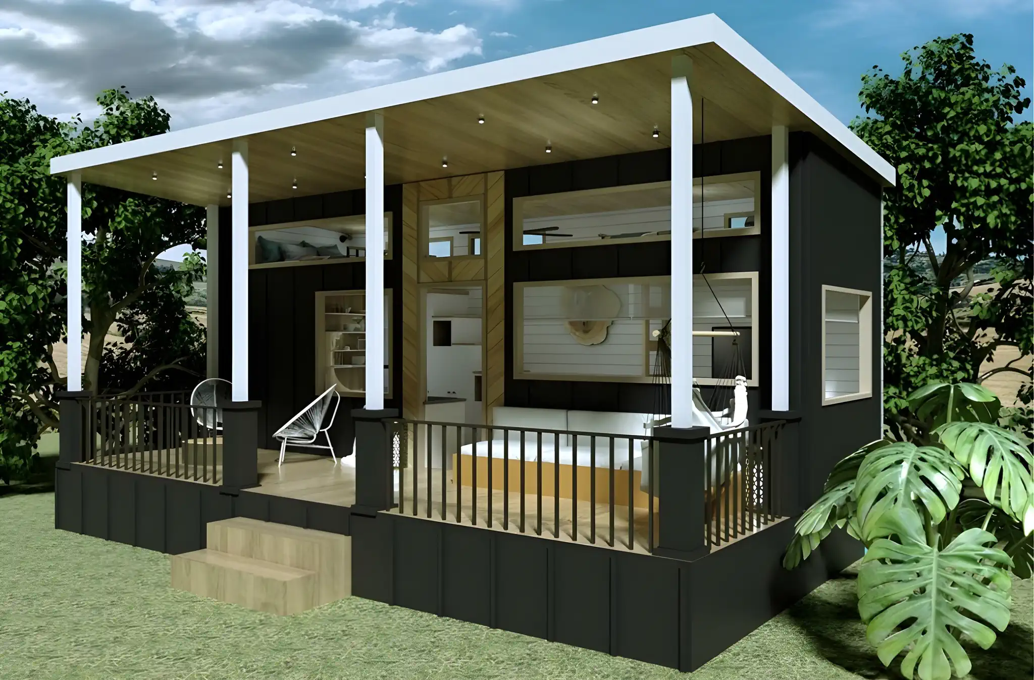 Aconcagua Tiny House front view.